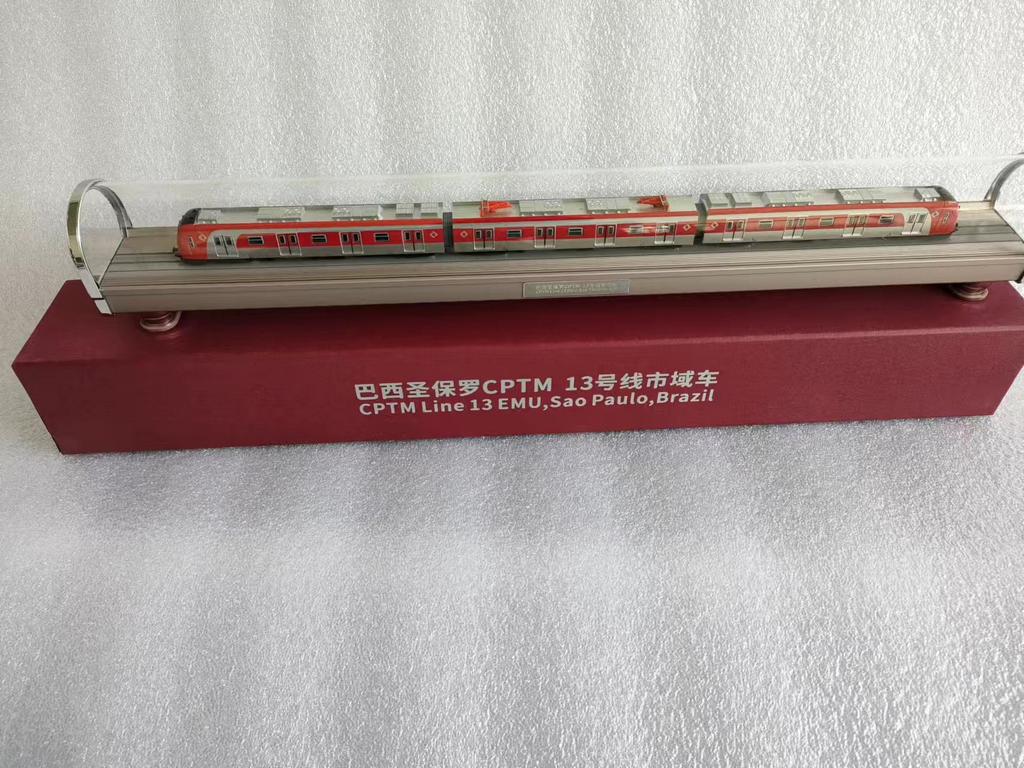 1:160 CPTM Line 13 EMU, Sao Paulo, Brazil Train Metro Tram Diecast Vehicle Model