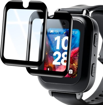 for Bark Watch Screen Protector, [2 Pack] Tempered Glass Screen Protector Overal
