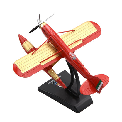 12cm Alloy 1/72 Scale WWI Italy Macchi MC.72 Racing Seaplane Model Toy Gift