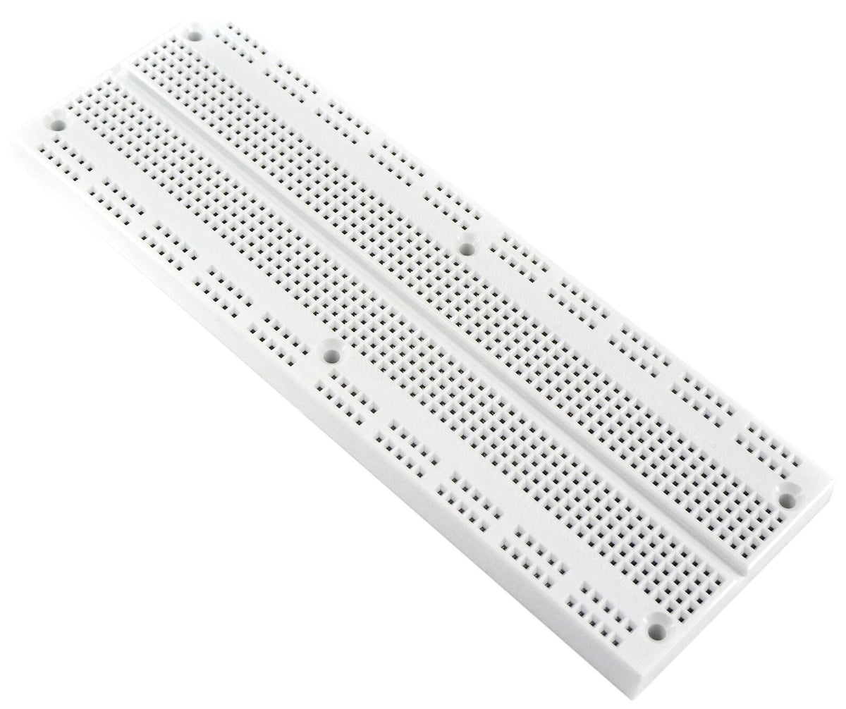 840 Tie Point Solderless Breadboard with Mounting Holes, 165 × 56 × 8.5mm