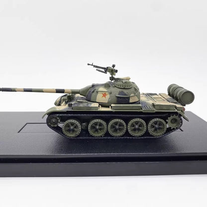 Homemade 1/72 Military Main Battle Tank Type 59 Finished Model Ornament Toys