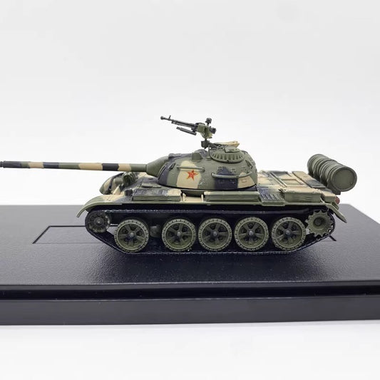 Homemade 1/72 Military Main Battle Tank Type 59 Finished Model Ornament Toys