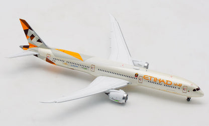 JC Wings Etihad Airways For Boeing 787-10 A6-BMI Flaps Down 1/400 Aircraft Model