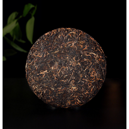Bajiaoting Valley Flower TeaChaPu'er KongQue Zhi XiangQi Zi Bing 357g