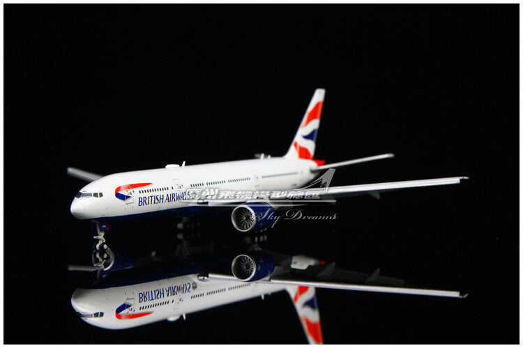 1:400 GeminiJets BRITISH AIRWAYS B777-200ER Airplane Diecast Aircraft Model