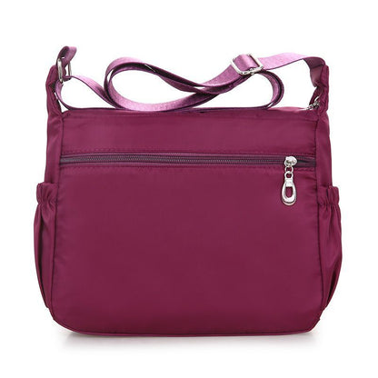 Waterproof Nylon Women Messenger Bags Vintage Handbag Crossbody Shoulder Bags