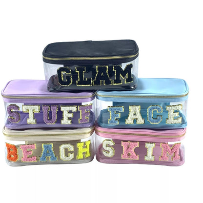 Waterproof Nylon Toiletry Bag Cosmetic Makeup Travel Toiletry Beauty Organizer