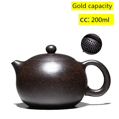 Chinese Yixing Teapot Purple Clay Pot Handmade Dahongpao Oolong Tea Set 150ml