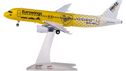 1:200 Herpa Eurowings AIRBUS A320 Passenger Airplane ABS Plastic Aircraft Model