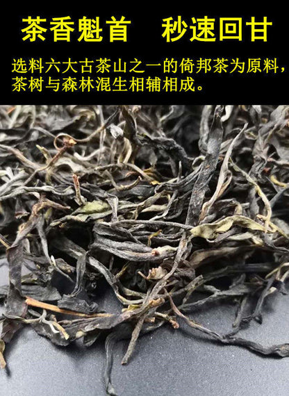 Yibang Tribute Tea Cake Puerh Tea Raw Tea First Spring 357g