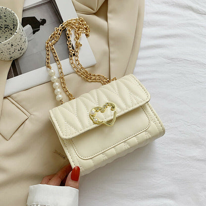 Crossbody Bag Women Simple All-Match Shoulder Bag Summer Fashion Rhombic Pattern