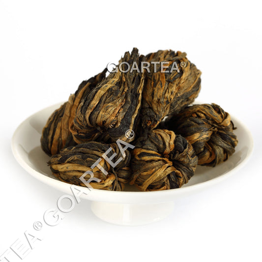 GOARTEA Nonpareil Supreme Yunnan Black Tea Pagoda Dian Hong Black Tea Buds-