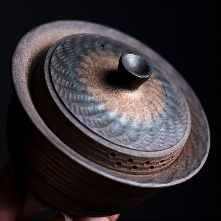 Gaiwan Tea Luxury Puer Tea Maker Gaiwan Cup Saucer Kung Fu Tea Set for Black Tea