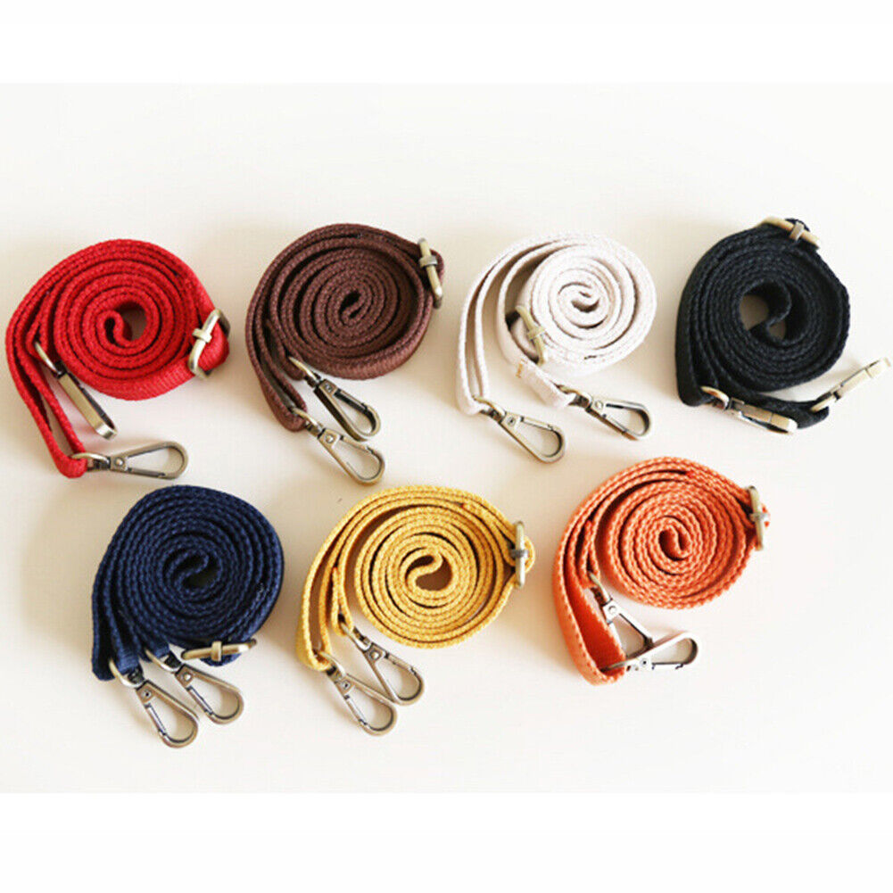 Canvas Adjustable Strap Removable Replacement Shoulder Bag Candy Color Strap