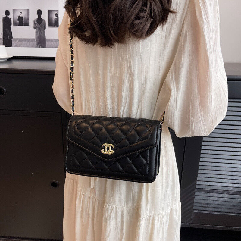 Women's Bags Fashion One Shoulder Female Bag White/Black Handbag Fashionable Bag