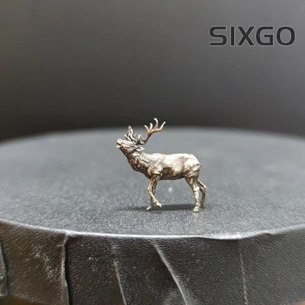 copper bonsai suiseki micro landscape decoration deer