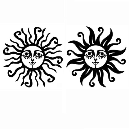 Elegant Sun Face Wall Art - Add a Touch Home Decor Hanging Wall Art