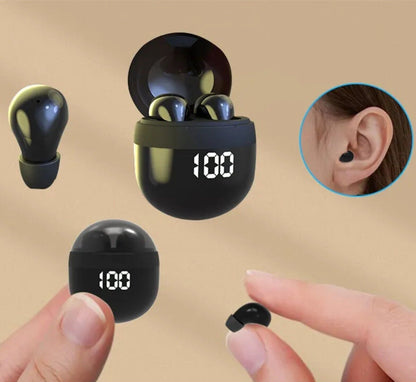 2023 TWS Mini Earbuds Invisible Sleep HeadphoneBluetooth 5.3 Earphones Wireless