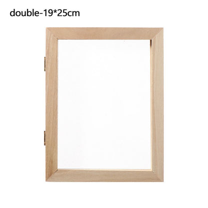 Paper Making Tool Multi-Size Wooden Mesh Mould Frame DIY Screen Handcrafting Kit