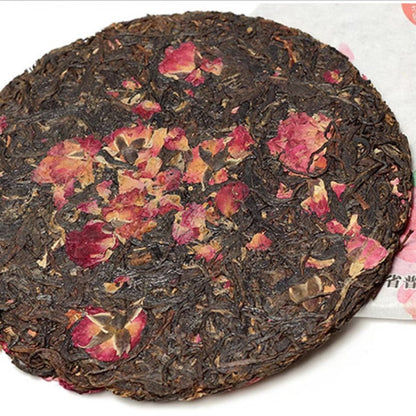 100g High-quality Yunnan Dianhong Tea Double-petaled Red Rose Tea Cake Tea Leaf