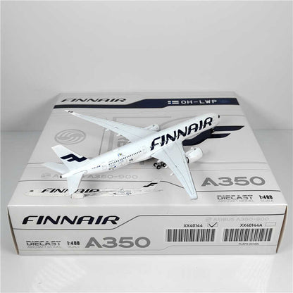 1:400 JC Wings FINNAIR AIRBUS A350-900 Passenger Airplane Diecast Model