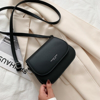 Crossbody Bags Women Solid Wild Flap Shoulder Bag Lady Small Handbags Purses 1PC