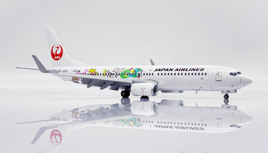 1:200 JC Wings JAPAN AIRLINES BOEING 737-800 Aeroplane Flap Down Diecast Model