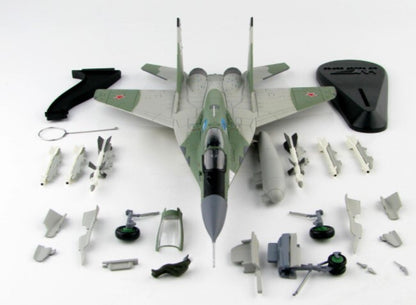 HM MIG-29 (9-13) Fulcrum-C White 51 1/72 DIECAST Aircraft Pre-builded Model