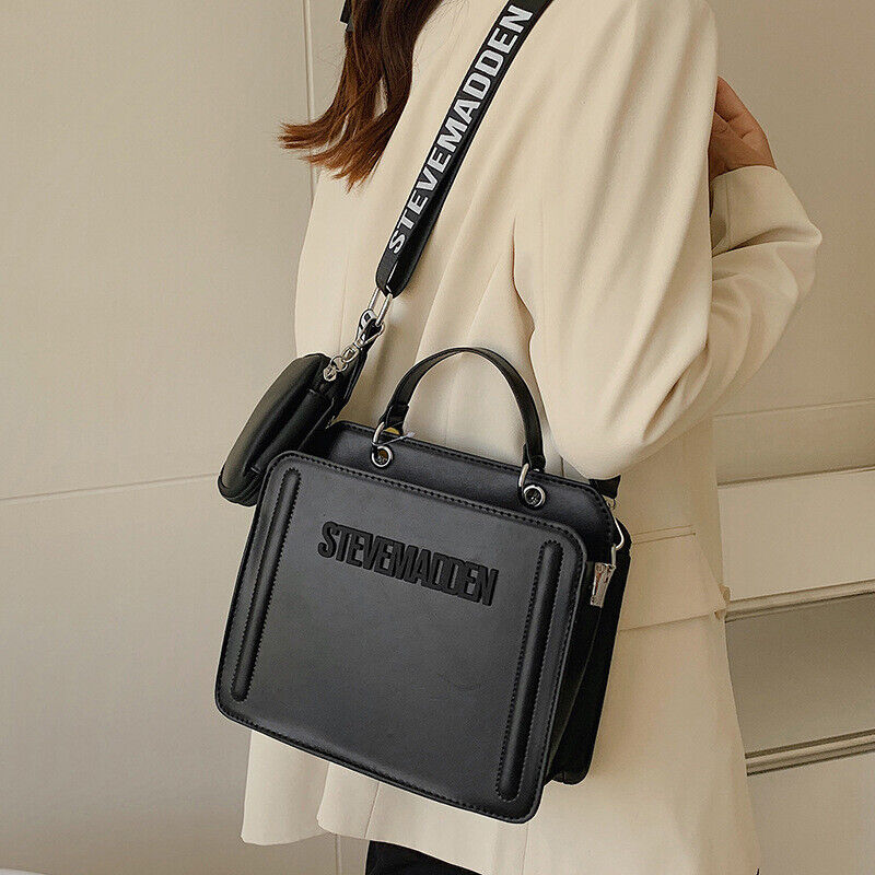 STEVEMADDEN New Square Bag Women's High-Quality Shoulder Messenger Handbag USA