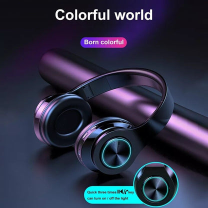 Audifonos inalambricos Bluetooth 5.0 Plegables Auriculares Universal Telefonos
