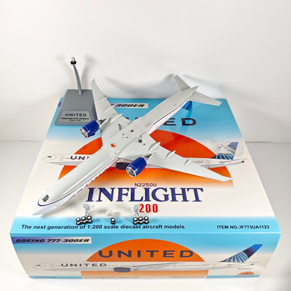 1:200 InFlight Singapore Airlines Boeing 777-300ER Airplane Diecast Plane Model