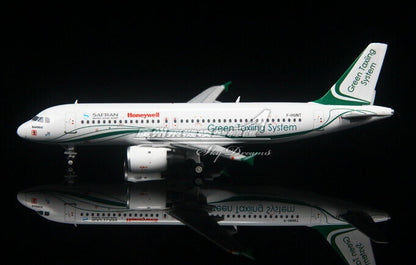1:400 JC Wings SAFRAN AIRBUS A320 Green Taxing System Airplane Diecas Model