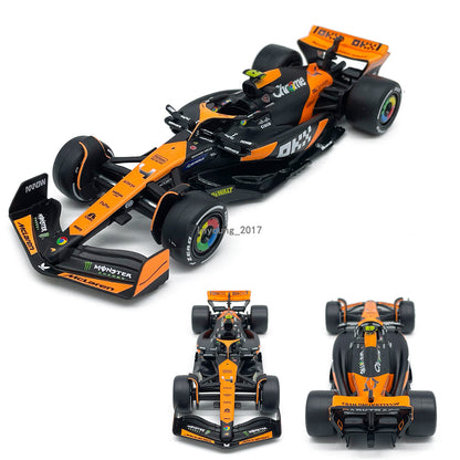 1:43 McLaren MCL38 Model Car Miami Grand Prix 2024 Formula 1 Team Lando Norris