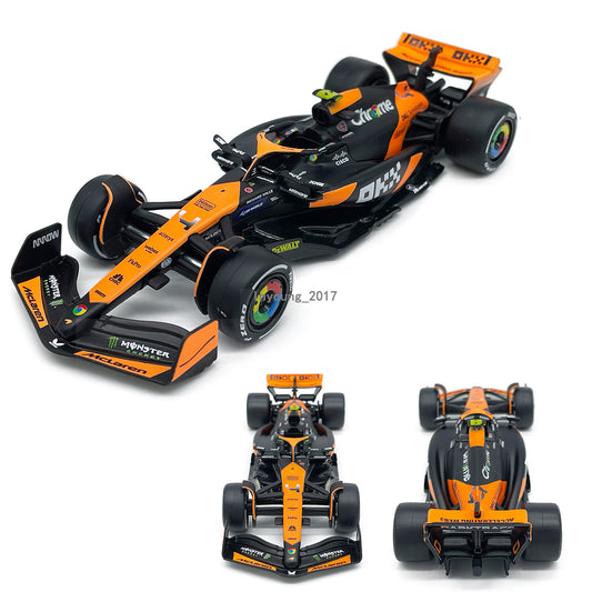 1:43 McLaren MCL38 Model Car Miami Grand Prix 2024 Formula 1 Team Lando Norris