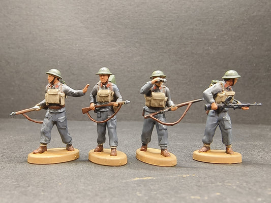 1/72 Chinese PLA National Army Nanjing Defense Soldiers scene model