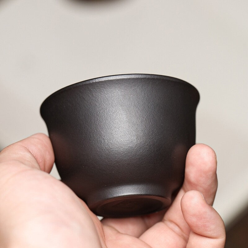 On Sales Real Yixing Zisha Purple Clay Tea Cup Chinese Kungfu Cup Original Ore