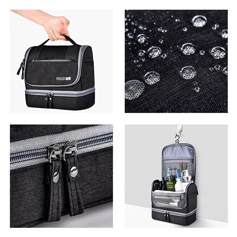 Hanging Make Up Bag Oxford Travel Organizer Cosmetic Bags Case Wash Toiletry Bag