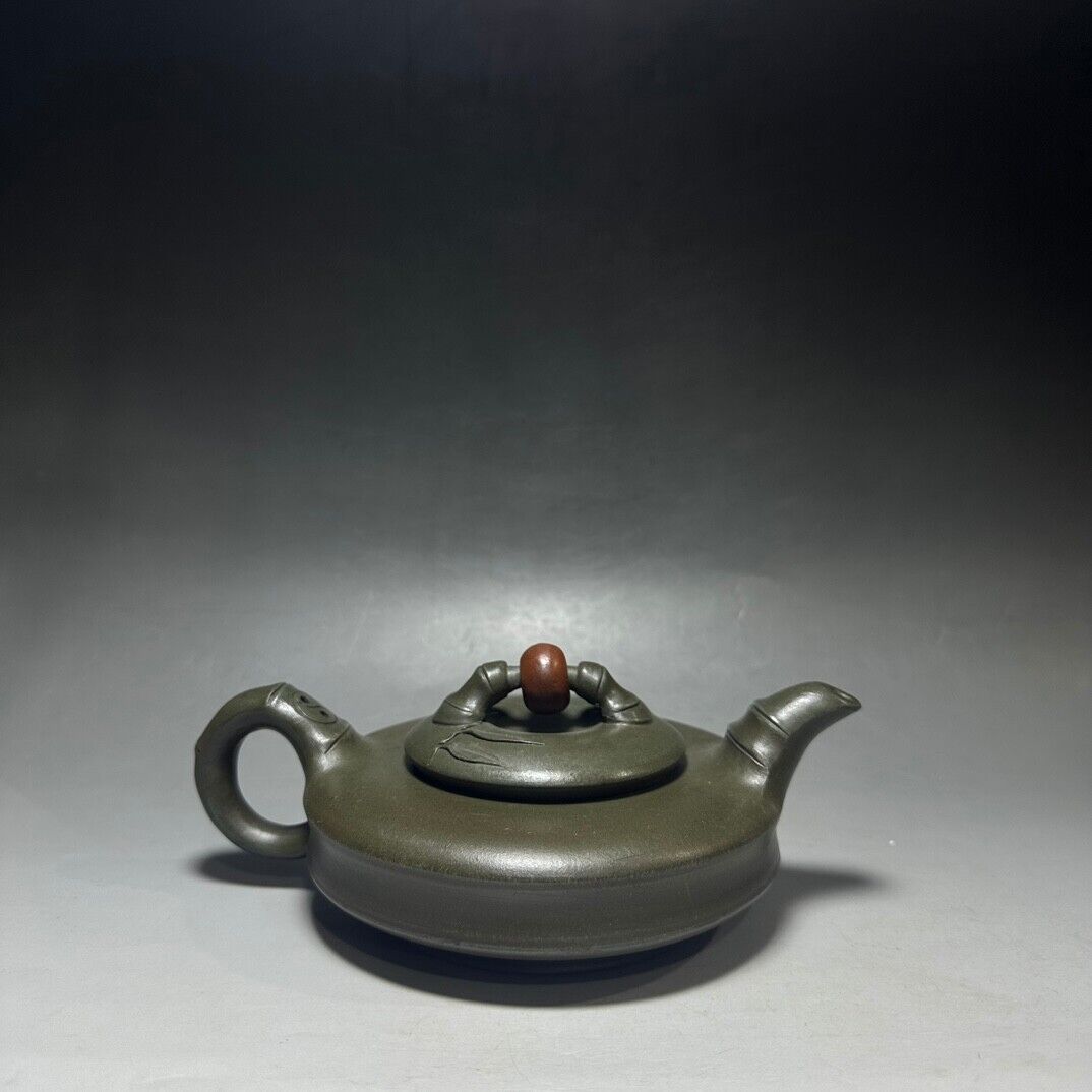 Chinese Yixing Zisha Clay Handmade Exquisite Teapot（时来运转 底款：陈鸣远）