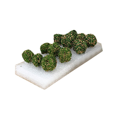12Pack Architecture Trees Model Miniature for 1:35/1:48/1:72/1:87 Scenery Scale