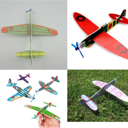 12X Flying Gliders Planes Aeroplane Party Bag Fillers Children Kid Toy Mode-ca