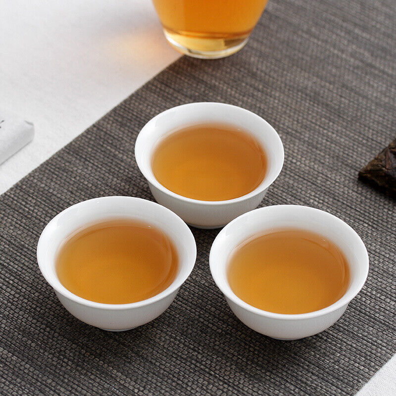 50g Yunnan Pu'er Tea Lao Banzhang Golden Leaf Raw Brick Raw Tea Aged Pu'er Tea