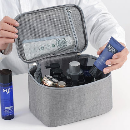 Big Cosmetic Bag Travel Outdoor Storage Pouch Waterproof Makeup Case 24*16*14 CM