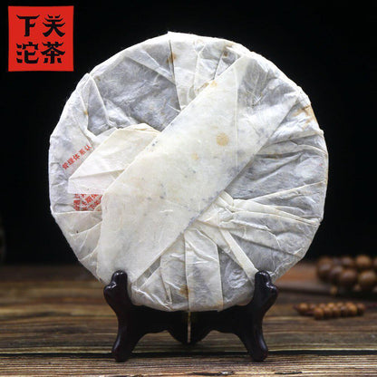 357g Xiaguan Puer Raw Puerh Cake Bulang Old Tree Since Sheng Puer Tea