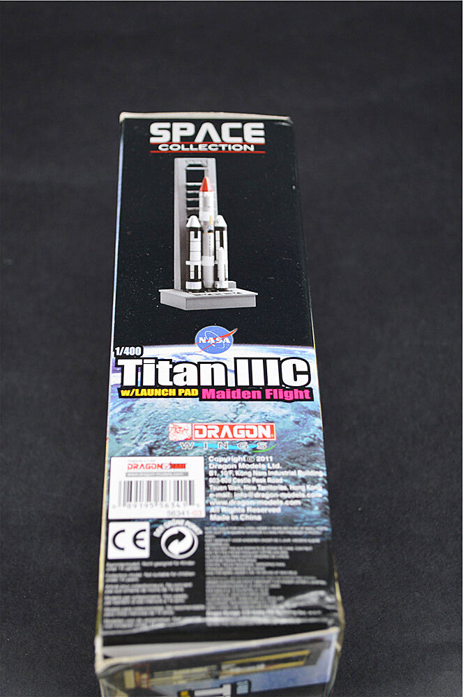 for DRAGON Titan IIIC w/Launch PAD Maiden Flight 1/400 Diecast Rocket Model