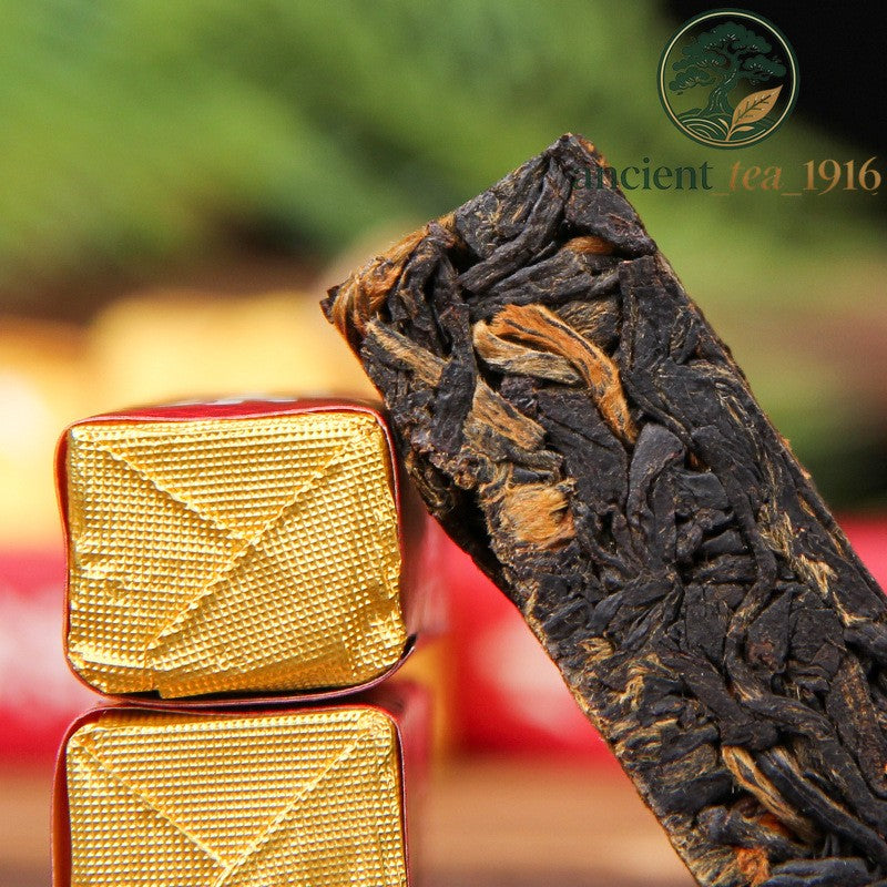500g 2026 Yunnan Dianhong Tea Ancient Tree Little Gold Bar Tea Bricks Black Tea