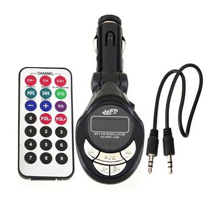 Universal Cargador FM Transmisor Para Carro Reproductor Con Bluetooth MP3 USB