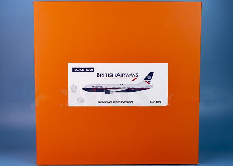 1:200 JC Wings BRITISH AIRWAYS BOEING 767-200ER Passenger Airplane Diecast Model