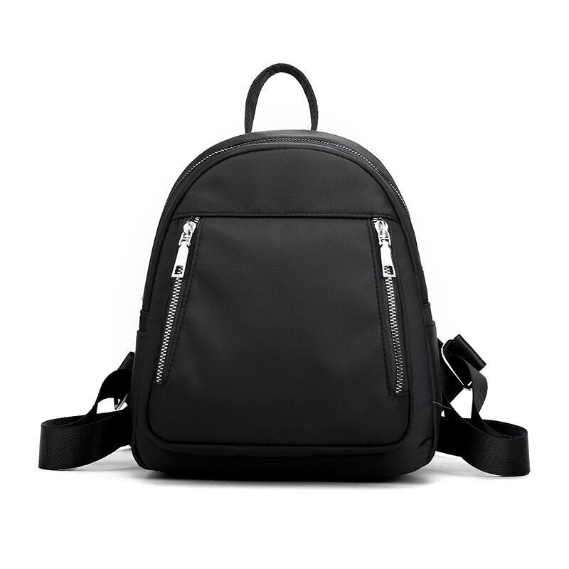 Oxford Backpack Travel Waterproof Nylon School Bag Zipper Tote Shoulder Bags 1PC