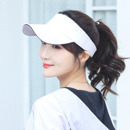 No Top Sun Hat Neutral Hat Adjustable Outdoor Sun Hat Empty Top Hat Sunshade
