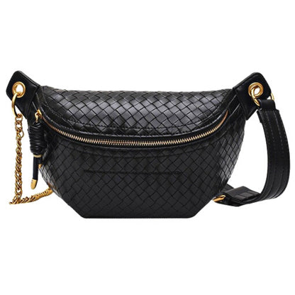 Women Fashion LEATHER Waist Belt Bag Ladies Crossbody Fanny Pack Luxury Travel